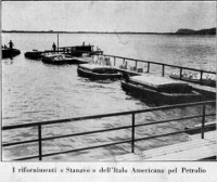 I rifornimenti Stanavo dell'Italo Americana pel Petrolio